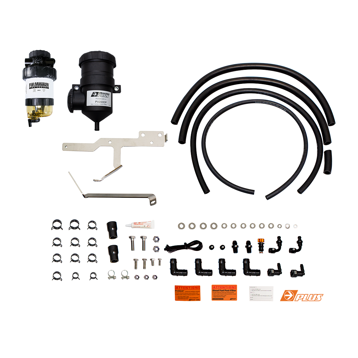 Ranger / Everest / BT-50 Fuel Manager Post-Filter + ProVent Dual Kit  (PFPV661DPK)