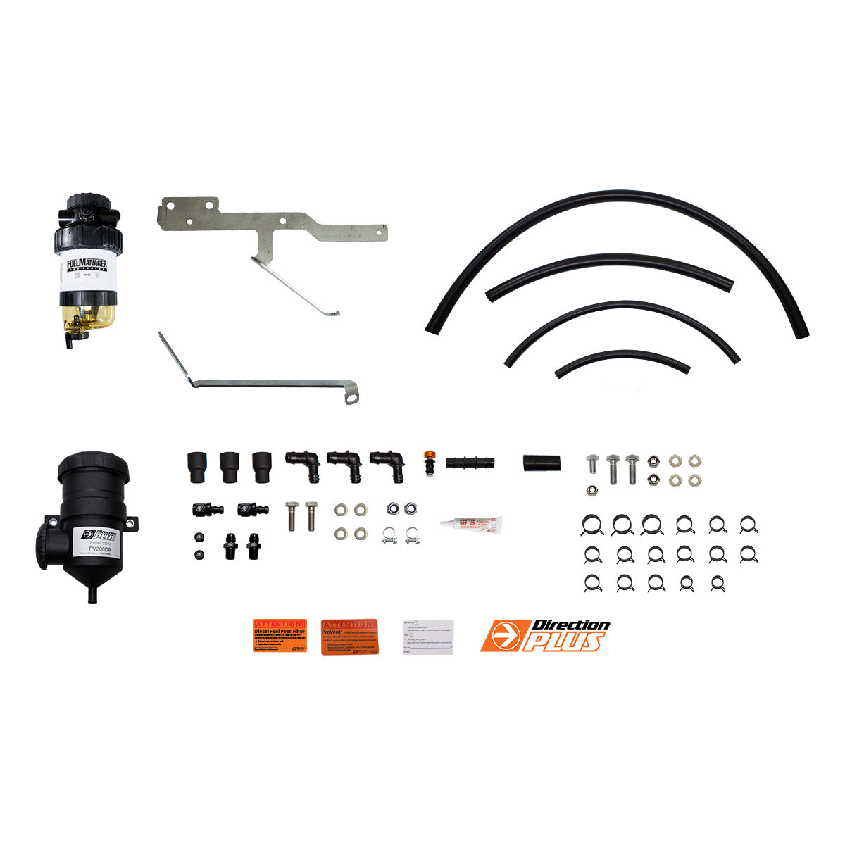 Ford Ranger / Everest Fuel Manager Post Filter and  ProVent Catch Can Kit - Common Rail Cowboys