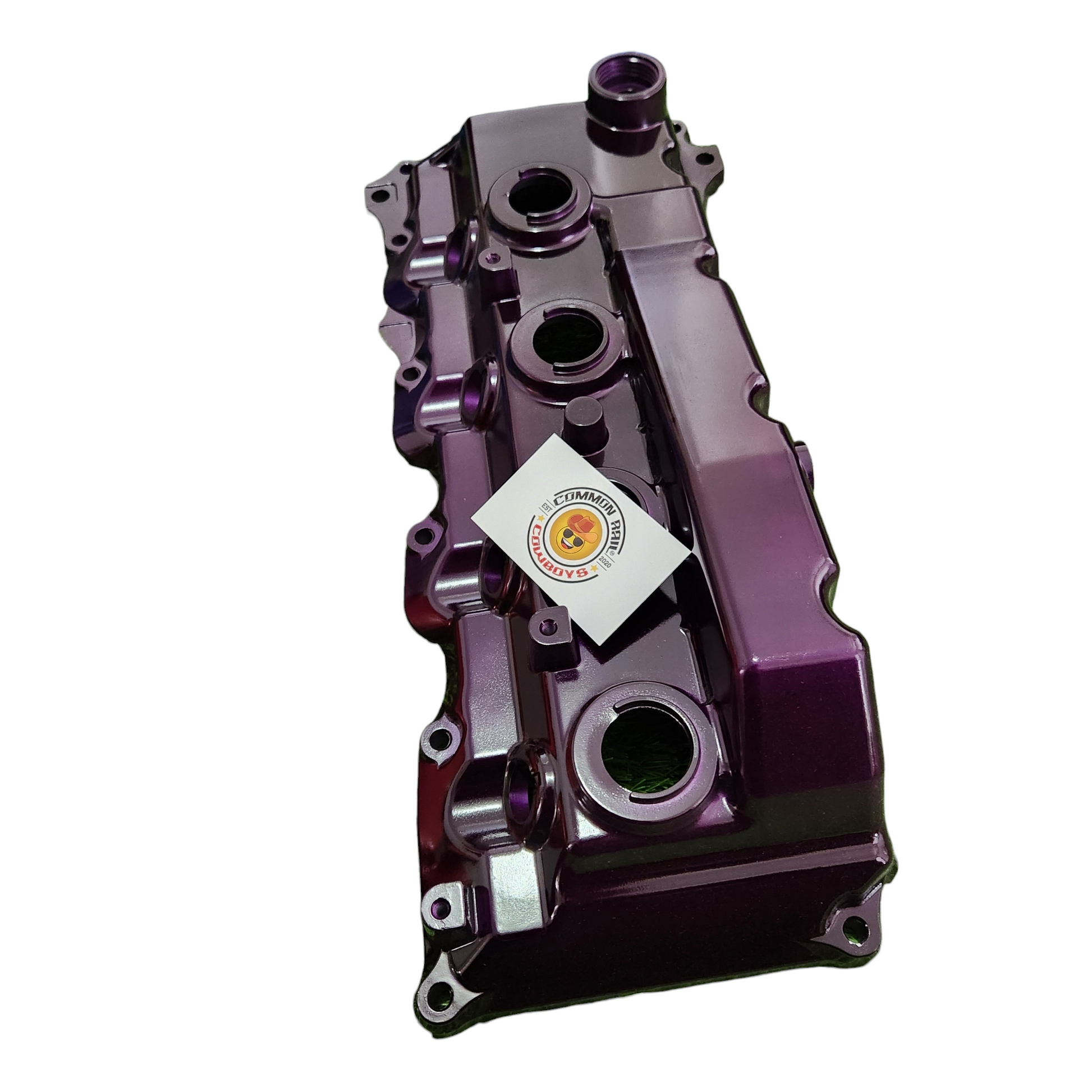 Purple 1KD Aluminium Rocker Cover - Painted - Common Rail Cowboys