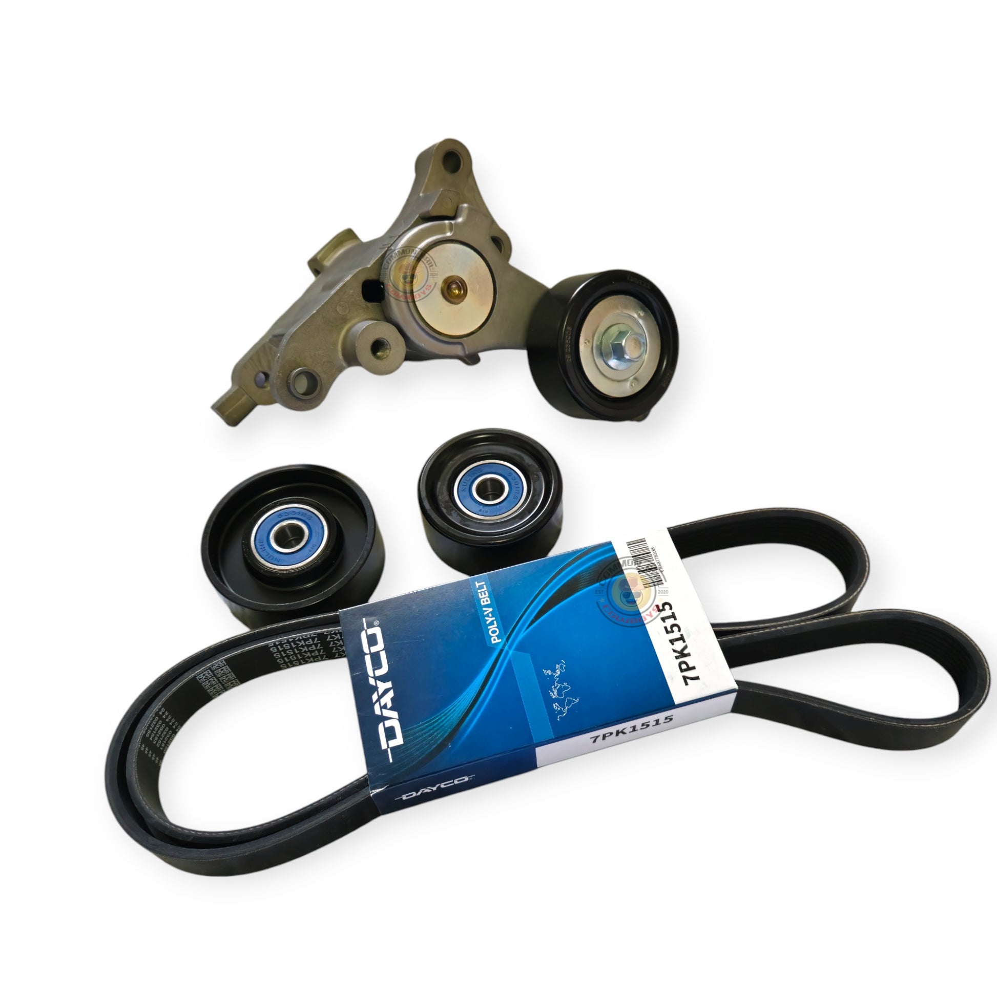 Drive Belt, Idler pulleys, and Tensioner Kit - N70 Hilux - Dayco - Common Rail Cowboys