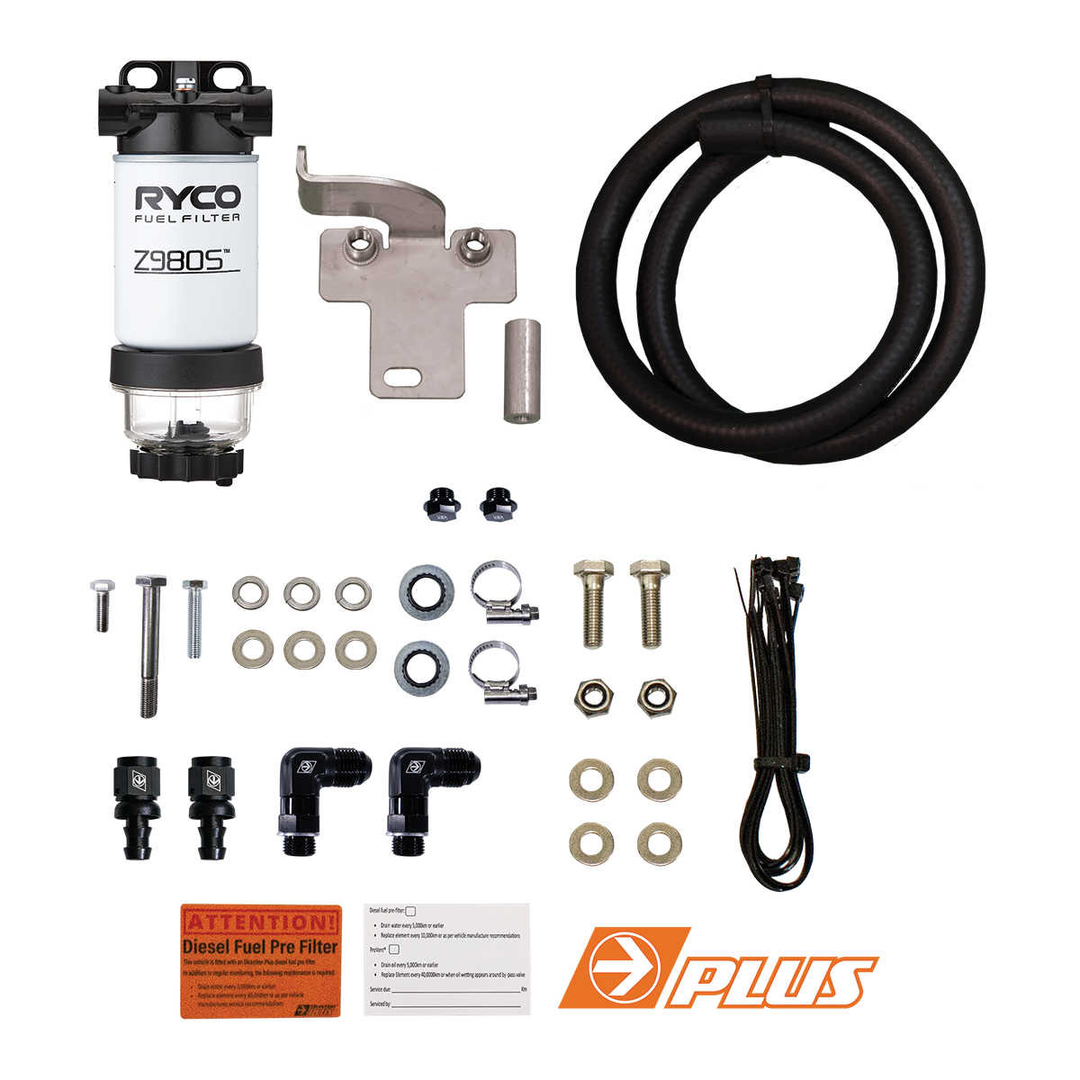 Ryco Pre-Filter Kit Land Cruiser 70 Series (RC625DPK)